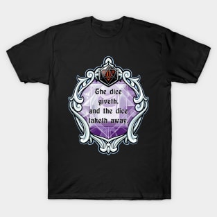 Amulet The Dice Giveth and the Dice Taketh Away T-Shirt
